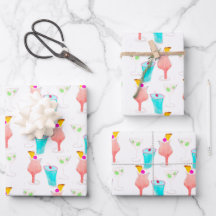 水彩ドリンクMartini、カクテル、ミックスドリンク