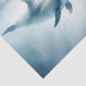 水彩ドルフィンデコップページ 薄葉紙 (詳細)