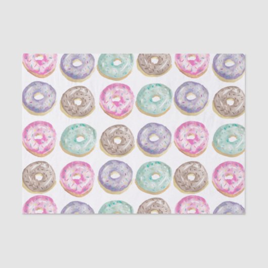 水彩ドーナツ 薄葉紙 (正面)