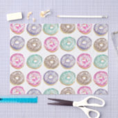 水彩ドーナツ 薄葉紙 (クラフト)