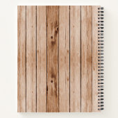 水彩ドーバーマン&フラワーズ ノートブック (裏面)