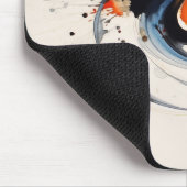 水彩ドー絵を描ル マウスパッド (コーナー)