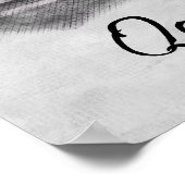 水彩ナイトカタールポスター – ドーハシティスカイライン ポスター (角)