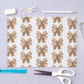 水彩ナチュラルバーラップボウ 薄葉紙 (クラフト)