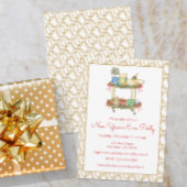 水彩ニューイヤーシャンパンバーティー 招待状