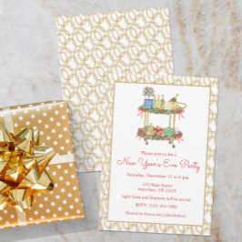 水彩ニューイヤーシャンパンバーティー 招待状