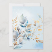 水彩ニューミレニアムイブパーティー 招待状 (裏面)