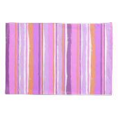 水彩ハイビスカスハワイアンフローラリバーシブル 枕カバー (裏面)