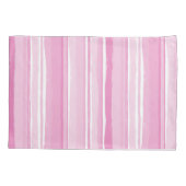 水彩ハイビスカスハワイアンフローラリバーシブル 枕カバー (裏面)