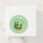 水彩ハッピーセントパトリックの日パーティーアクセサリー フェイバータグ (インサイチュ)