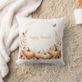 水彩ハッピーハーベスト クッション (ブランケット)