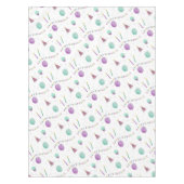 水彩ハッピーバースデーデザイン テーブルクロス (正面)