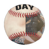 水彩ハッピーファーザーの日2フォトコラージュ 野球ボール (正面)