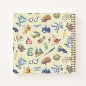 水彩ハリーポッターアイコン ノートブック (裏面)