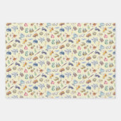 水彩ハリーポッターアイコン ラッピングペーパーシート (正面3)