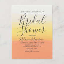 水彩ハロウィン キャンディコーン  ブライダルシャワー  