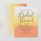 水彩ハロウィン キャンディコーン  ブライダルシャワー   ポストカード (正面/裏面)