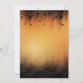 水彩ハロウィン　リトルブー　もうすぐベビー 招待状 (裏面)