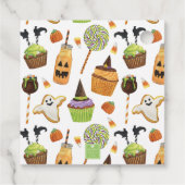 水彩ハロウィーンオレンジドーナツ フェイバータグ (裏面)