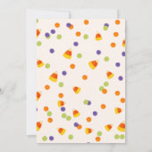 水彩ハローウィンパーティ招待状 招待状 (裏面)