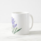 水彩ハンドク絵を描ロカス花 コーヒーマグカップ (正面右)