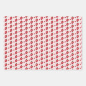 水彩ハンドロ絵を描ゴリー ラッピングペーパーシート (正面3)