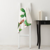 水彩ハン絵を描ド熱帯サボテン。シームレス  シェルパブランケット (インサイチュ)