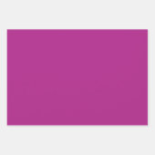 水彩ハートとXOXO ラッピングペーパーシート (正面2)