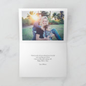 水彩ハートのハッピー母の日カード カード (内部)