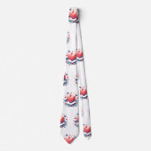 水彩ハートネックタイ ネクタイ (正面)