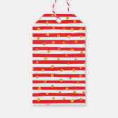 水彩ハートファッションガールギフトラベル ギフトタグ (裏面)