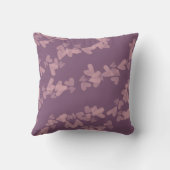 水彩ハートフローティングスタンプピンクマウーブ クッション (裏面)