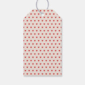 水彩ハートブライダルシャワーありがとう ギフトタグ (裏面)