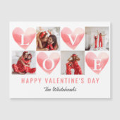 水彩ハートラブフォトコラージバレンタイン (正面)