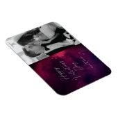 水彩ハート写真バレンタインデー マグネット (右側)