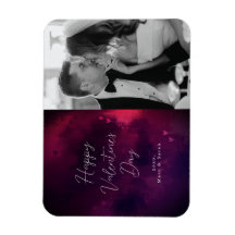 水彩ハート写真バレンタインデー