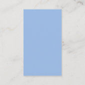 水彩ハート少年おむつくじカード エンクロージャーカード (裏面)