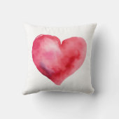 水彩ハート クッション (裏面)