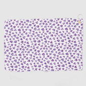 水彩ハート ゴルフタオル (横)