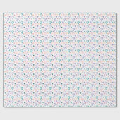 水彩ハート ラッピングペーパー (フラット)