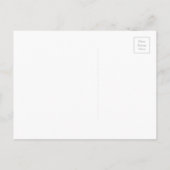 水彩ハート | ラブワードパターンIV ポストカード (裏面)