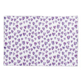 水彩ハート 枕カバー (裏面-左)