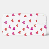 水彩ハート Case-Mate iPhoneケース (裏面 (横))