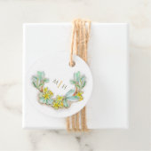 水彩ハーフリースモノグラム結婚のシバルディア フェイバータグ (インサイチュ)