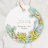 水彩ハーフリースモノグラム結婚のシバルディア フェイバータグ (裏面)