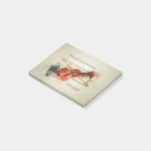 水彩バイオリン ポストイット (アングル)