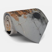 水彩バイソンバッファローアニマル自然 ネクタイ (ロール)