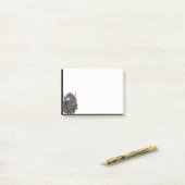 水彩バイソンバッファローアニマル自然 ポストイット (デスク上)