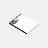 水彩バイソンバッファローアニマル自然 ポストイット (アングル)