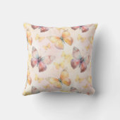 水彩バタフライウィムシー クッション (裏面)